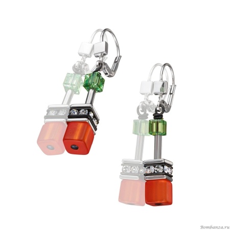 Серьги Coeur de Lion, Multicolour Daylight 2838/20-1526. Германия