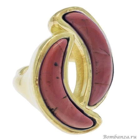 Кольцо Ciclon  CN-ORO522_4685 красный р-р 17,5