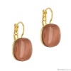 Серьги TARATATA, Manufacture, со смолой, TT-W23-01701-20D коричневый Серьги TARATATA, Manufacture, со смолой, TT-W23-01701-20D коричневый