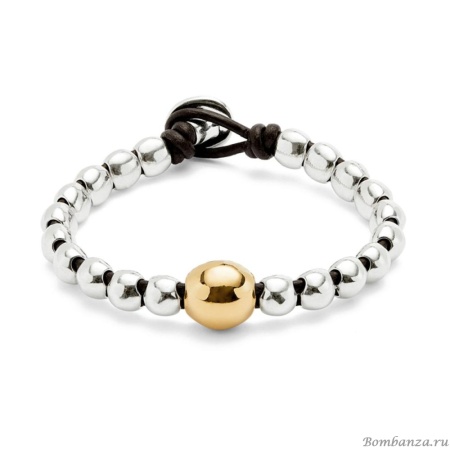 Браслет UNOde50 Ser Intrepida, с серебром PUL2523OROMTL0L