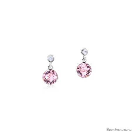 Серьги Coeur de Lion, Light Rose 4951/21-1920