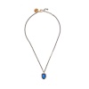 Колье Thot Gioielli, с рейнстоуном, TG25.1-CL110 синий