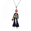 Подвеска Miamelie, кукла Молли, MiA-2308-CL5462 серебристый Подвеска Miamelie, кукла Молли, MiA-2308-CL5462 серебристый