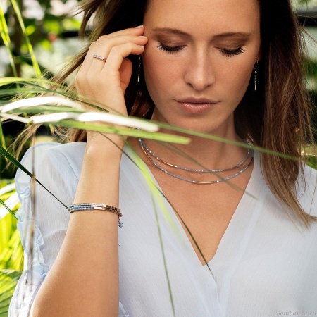 Колье Coeur de Lion, Light Blue 4998/10-0720. Германия