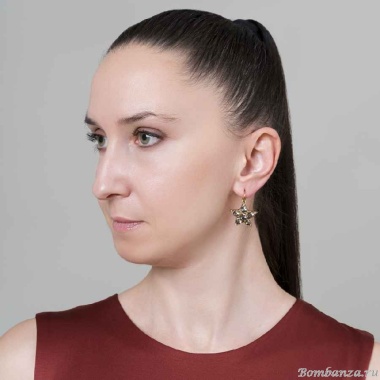 Серьги Dyrberg Kern, LIBRA SG GREY, 450013 Серьги Dyrberg Kern, LIBRA SG GREY, 450013
