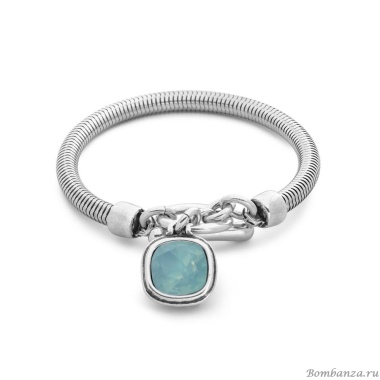 Браслет Ciclon, Solitario, с кристаллом Swarovski, CN-EMO112 голубой, 19 Браслет Ciclon, Solitario, с кристаллом Swarovski, CN-EMO112 голубой, 19