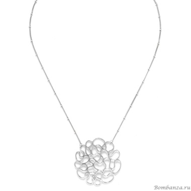 Колье Ori Tao, Toscane, с ажурной подвеской, OT24.1-15-31661 серебристый