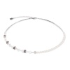 Колье Coeur de Lion, White-Silver, 4087/10-1417 Колье Coeur de Lion, White-Silver, 4087/10-1417