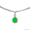 Колье Tra-la-ra, Fluor, с подвеской из смолы, TLR23-235P205 зеленый