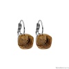 Серьги Qudo, Firenze cognac 304012 BR/S Серьги Qudo, Firenze cognac 304012 BR/S
