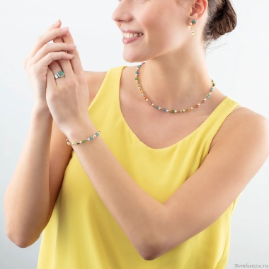 Серьги Coeur de Lion, Green-Silver, 1200/21-0517 Серьги Coeur de Lion, Green-Silver, 1200/21-0517