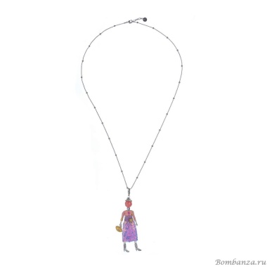 Подвеска Miamelie, кукла Кэйтлин, MiA-2408-CL7432 серебристый Подвеска Miamelie, кукла Кэйтлин, MiA-2408-CL7432 серебристый