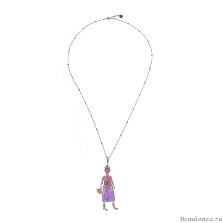 Подвеска Miamelie, кукла Кэйтлин, MiA-2408-CL7432 серебристый Подвеска Miamelie, кукла Кэйтлин, MiA-2408-CL7432 серебристый