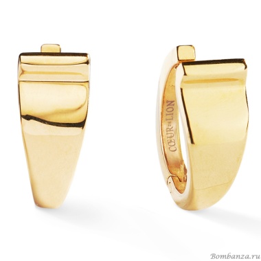 Серьги Coeur de Lion, Gold, 0151/21-1600 Серьги Coeur de Lion, Gold, 0151/21-1600