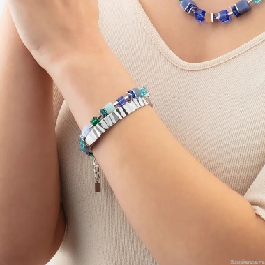 Браслет Coeur de Lion, Blue-Green, 3039/30-0705 Браслет Coeur de Lion, Blue-Green, 3039/30-0705. Германия