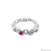 Браслет Ciclon, Horizon, стрейч, с кристаллами, CN-251111 красный