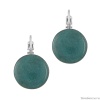 Серьги TARATATA, Green, с цветной смолой и порошком слюды, TT-E24-09770-104 зеленый Серьги TARATATA, Green, с цветной смолой и порошком слюды, TT-E24-09770-104 зеленый