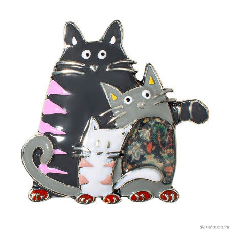 Брошь Shadore, Котики
