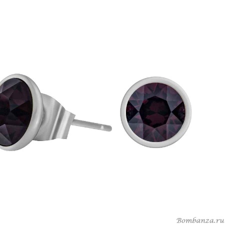 Пусеты Fiore Luna, Burgundy