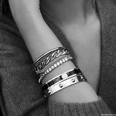 Браслет Dyrberg Kern, PENNIKA II SS LIGHT BLUE, 343868