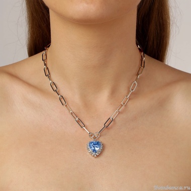 Колье Dyrberg Kern, SIMONA SS LIGHT BLUE, 420057 BL/S