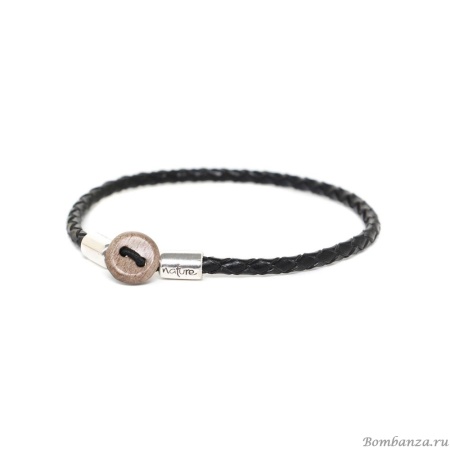 Браслет Nature Bijoux, Link, с черным деревом, NB24.1-13-42941 черный Браслет Nature Bijoux, Link, с черным деревом, NB24.1-13-42941 черный