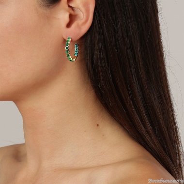 Серьги Dyrberg Kern, HOLLY SG GREEN, 390107 Серьги Dyrberg Kern, HOLLY SG GREEN, 390107