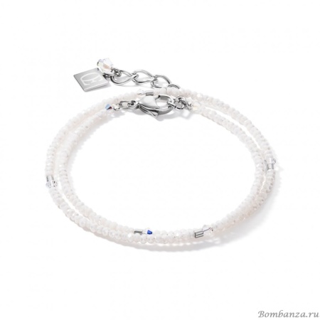 Браслет Coeur de Lion, White-Silver 5033/30-1417