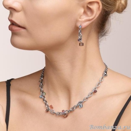 Серьги Coeur de Lion, Multicolor 5063/21-1578. Германия