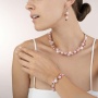 Браслет Coeur de Lion, Rose-Beige Swarovski 4994/30-1910. Германия