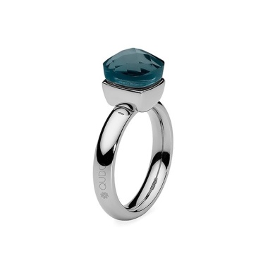 Кольцо Qudo, Firenze london blue 16 мм 626046 BL/S Кольцо Qudo, Firenze london blue 16 мм 626046 BL/S