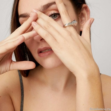 Кольцо VIDDA, Timeless, металл, VD22-01118 серебристый, 16,5