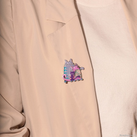 Брошь Shadore, Котики