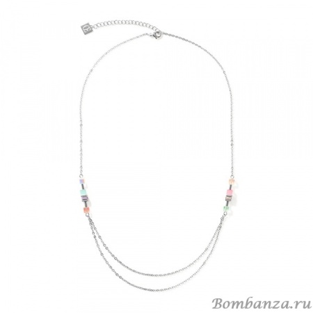 Колье Coeur de Lion,  Silver Multicolour-Pastel 5064/10-1522. Германия