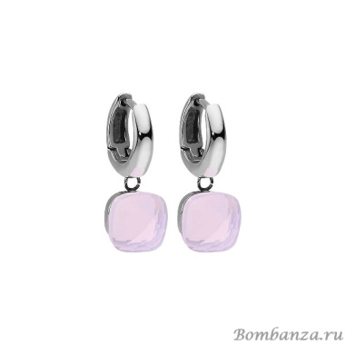 Серьги Qudo, Firenze Rose Water Opal 300312 R/S