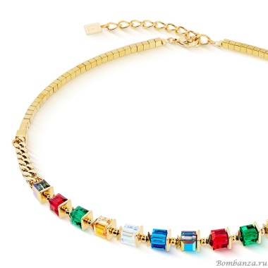 Колье Coeur de Lion, Multicolour Gold, 2100/10-1516 Колье Coeur de Lion, Multicolour Gold, 2100/10-1516