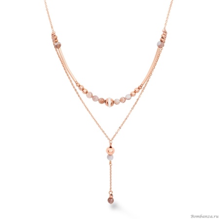 Колье Coeur de Lion, Beige-Grey 5048/10-1012 Колье Coeur de Lion, Beige-Grey 5048/10-1012. Германия