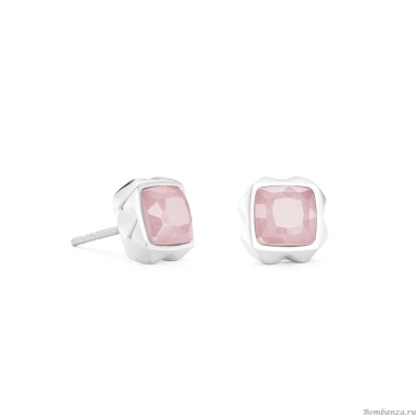 Серьги Coeur de Lion, Rose-Silver, 1200/21-1917 Серьги Coeur de Lion, Rose-Silver, 1200/21-1917