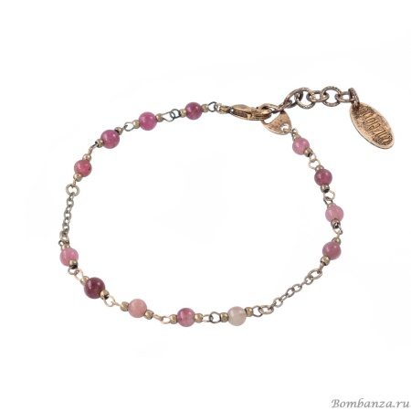 Браслет Lanzerotti, Elisir, с турмалином, LZ-25.10-285 розовый
