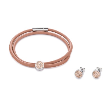 Серьги Coeur de Lion, Peach, 0118/21-0225. Германия