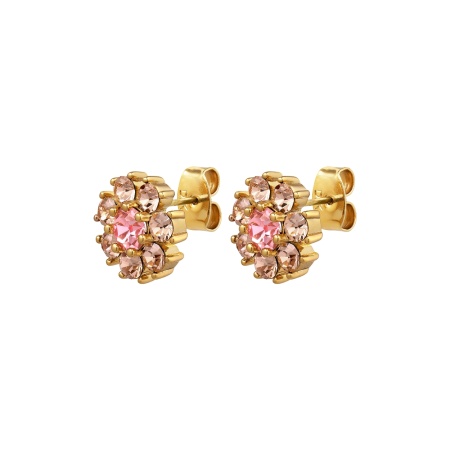 Серьги Dyrberg Kern, CARNEA SG LIGHT ROSE / PEACH, 460072