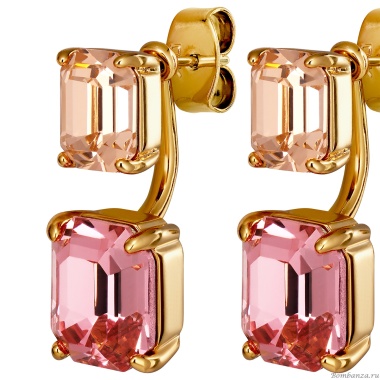 Серьги Dyrberg Kern, TETI SG LIGHT ROSE / PEACH, 460006 Серьги Dyrberg Kern, TETI SG LIGHT ROSE / PEACH, 460006