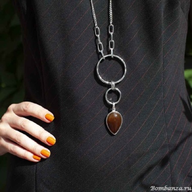 Колье Fiore Luna, NATURAL LAPIS