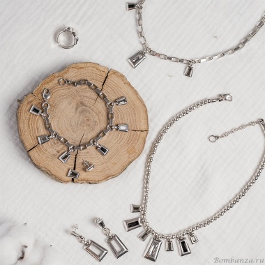 Колье Ciclon, DIVERSIA COLOR HUMO B231816-45 BW/S