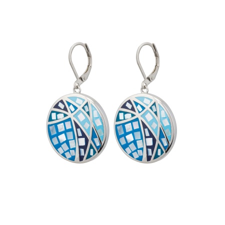 Серьги Fiore Luna,, AE01156-4 BL/S