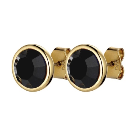 Пусеты Dyrberg Kern, DIA SG BLACK, 430004