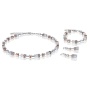Колье Coeur de Lion, GeoCUBE® Crystal Rosegold, 4015/10-1822. Германия