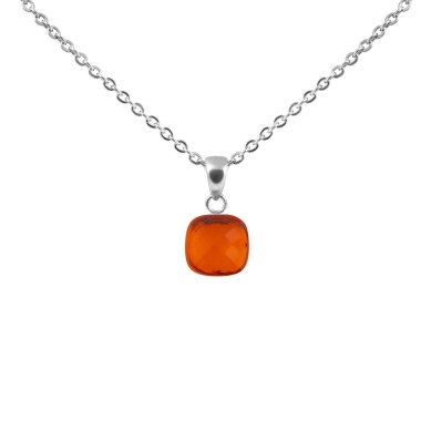 Колье Qudo, Firenze orange glow 400330.1 BR/S