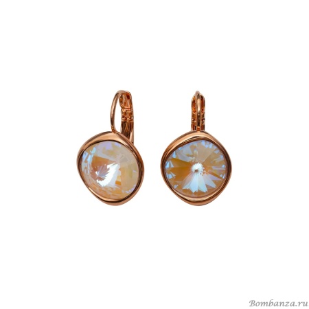Серьги Fiore Luna, Light White Delite