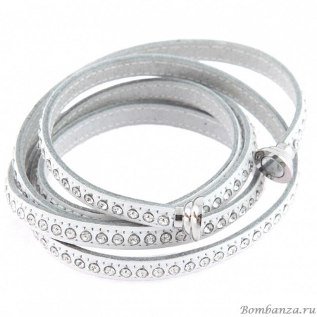 Браслет Qudo Deluxe S, белый